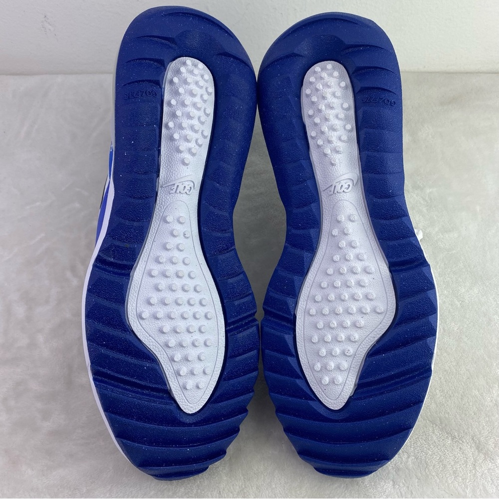 New Nike Air Max 270  White Racer Blue Black CK6483-106 Men's Golf Shoe - Picture 12 of 12